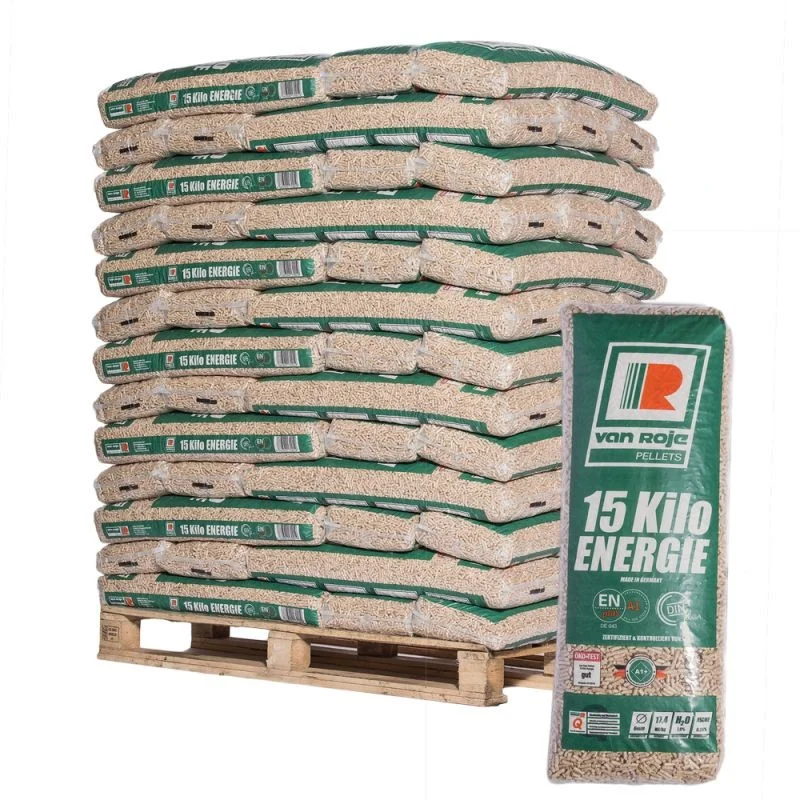 Pellets Van Roje – Palette de 65 sacs