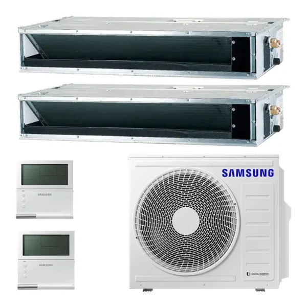 Climatiseur Samsung Canalisable Dual Split 9000+18000 BTU AJ068TXJ3KG