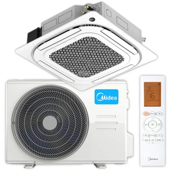 MIDEA Split Climatiseur Plafond Set | MCA4U-18HRFNX | 5,2 kW-