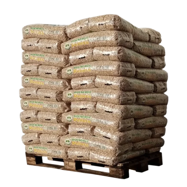 Pellets Bio Energy – Palette de 66 sacs de 15 kg