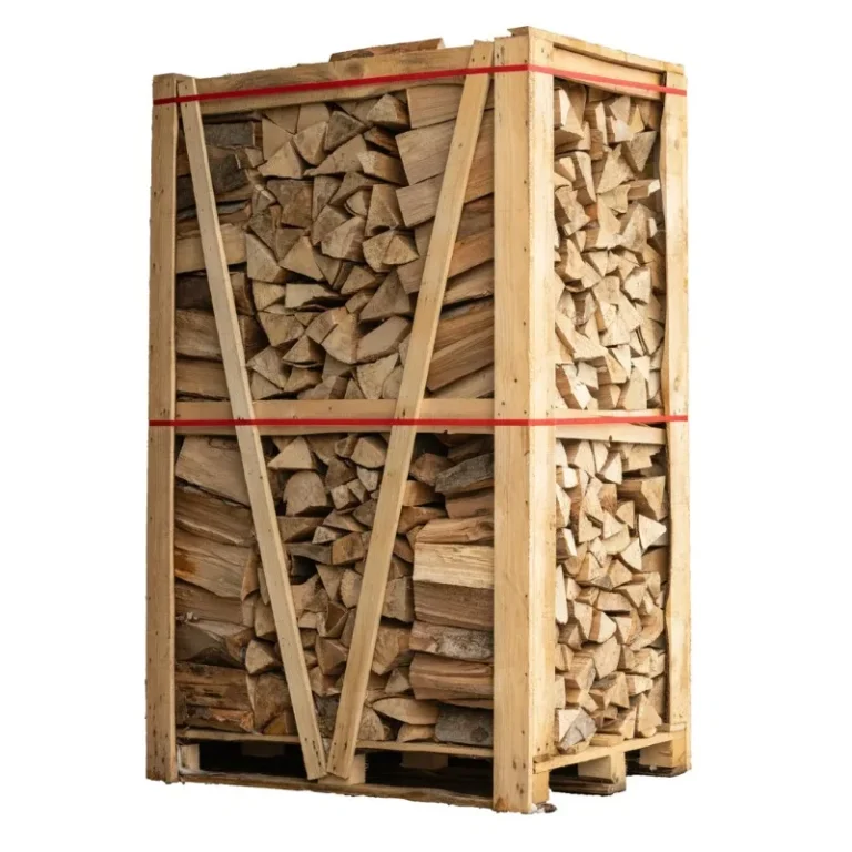 Bois de chauffage palette de 25 cm étuvé