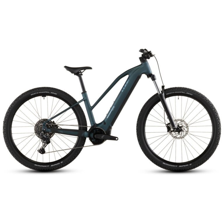 CUBE VTT Électrique - REACTION HYBRID ONE 800 - Trapeze - 2026 - 29“ – royalgreen / prism