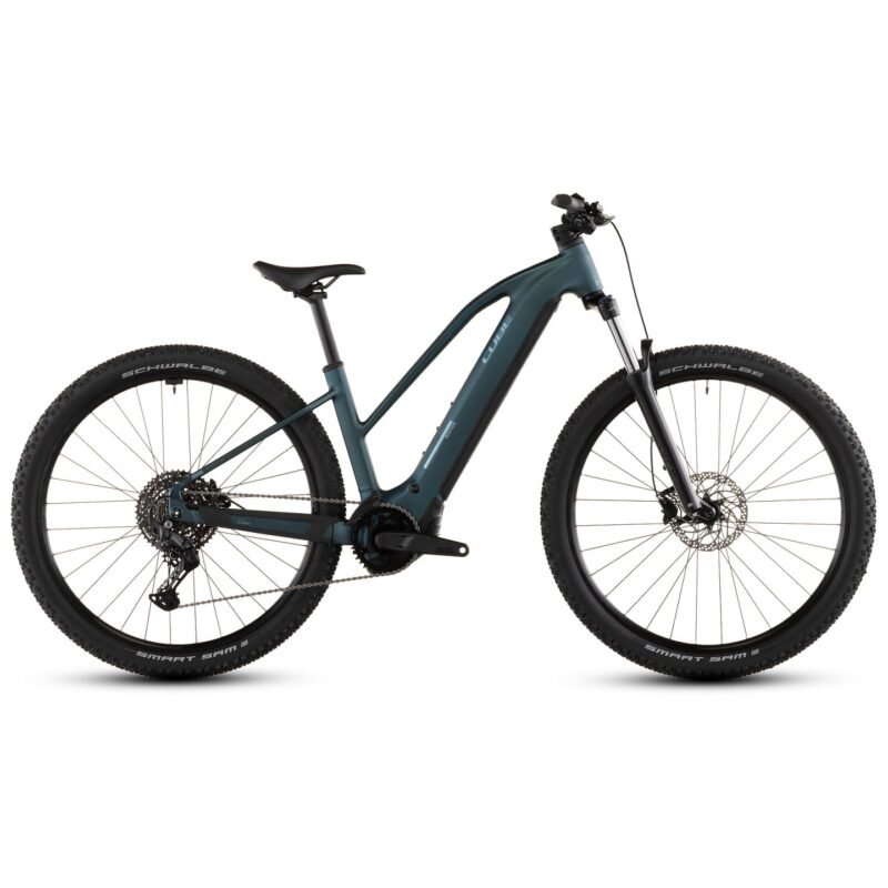 CUBE VTT Électrique - REACTION HYBRID ONE 800 - Trapeze - 2026 - 29“ – royalgreen / prism