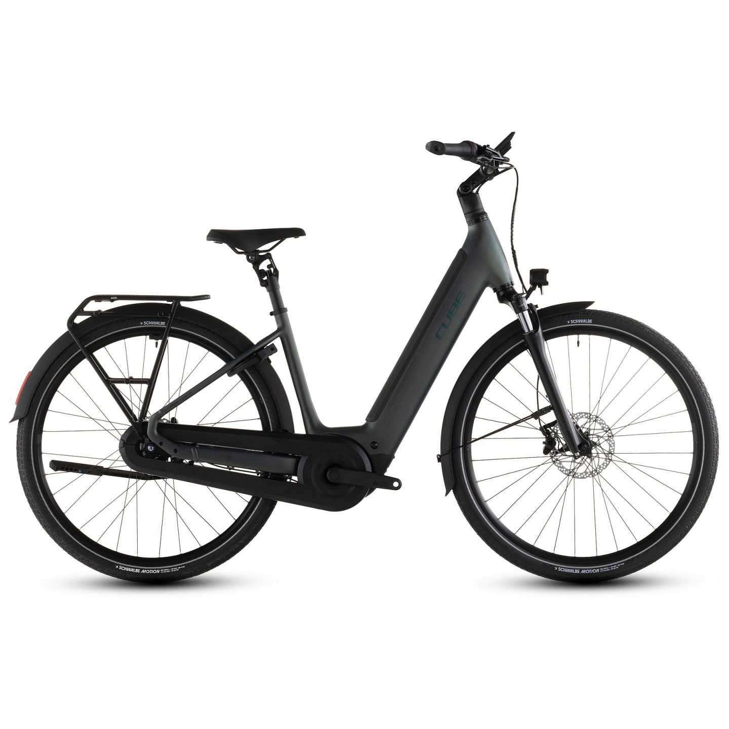 CUBE Vélo Électrique - SUPREME RT HYBRID Comfort EXC 600 - Easy Entry - 2026 - 28" - sagebrushgreen / prism