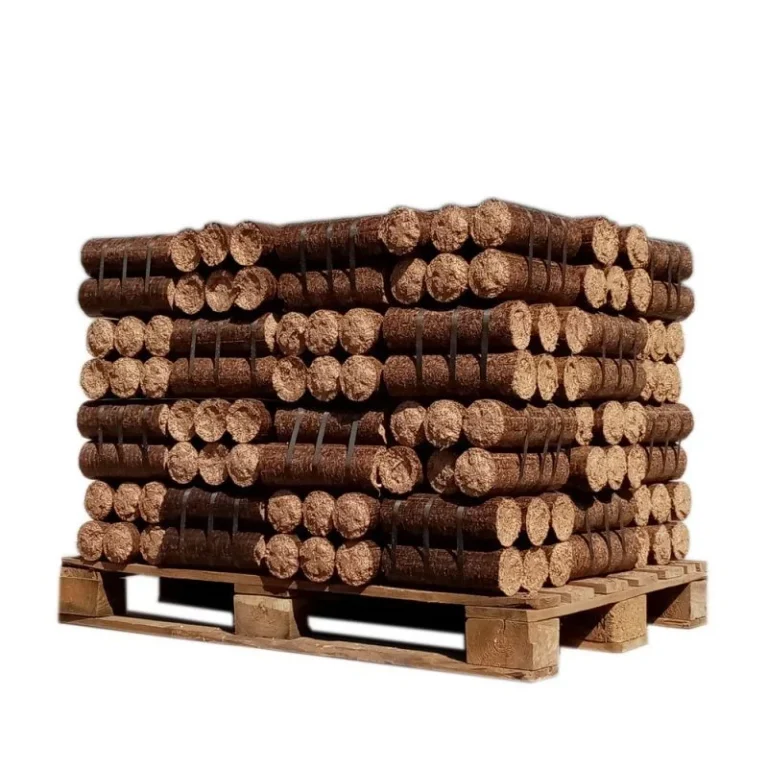 Bois compressé – Bûches de nuit – Demi palette, 480 kg