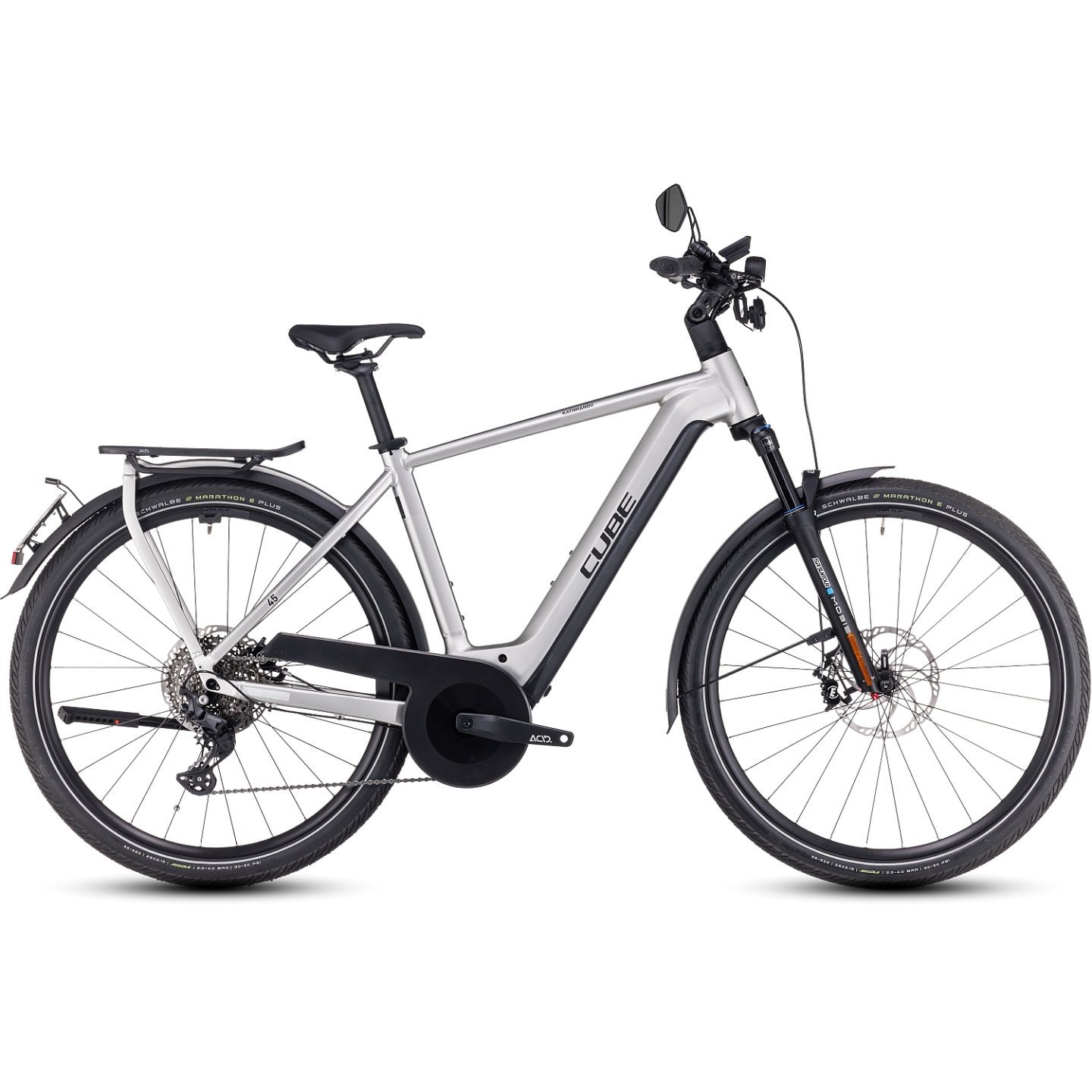 CUBE VTC Électrique 45 km/h - KATHMANDU HYBRID 45 750 - 2026 - grey / reflex