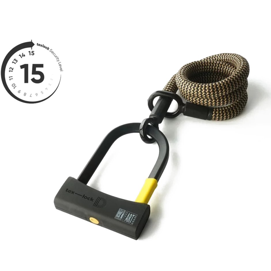 tex–lock eyelet avec antivol u D-lock - 120cm - wild hemp