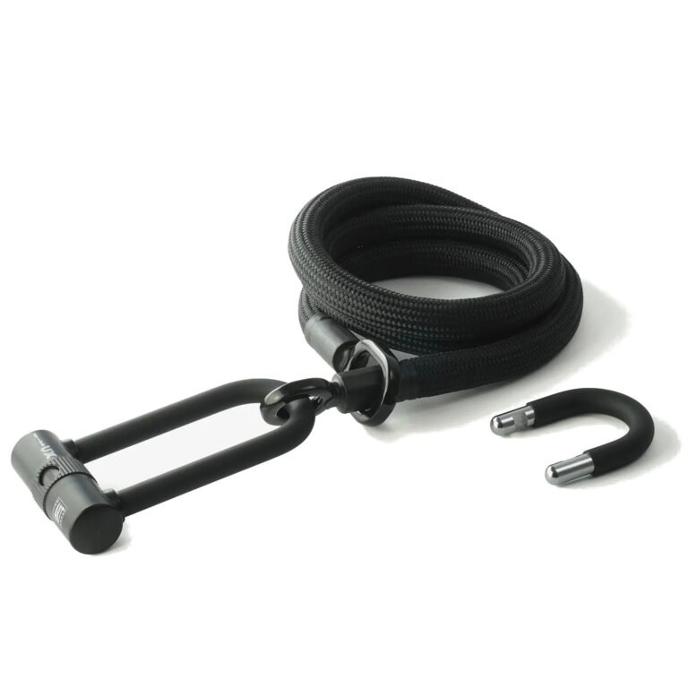 tex–lock eyelet avec antivol u U/X-lock - 160cm - onyx black