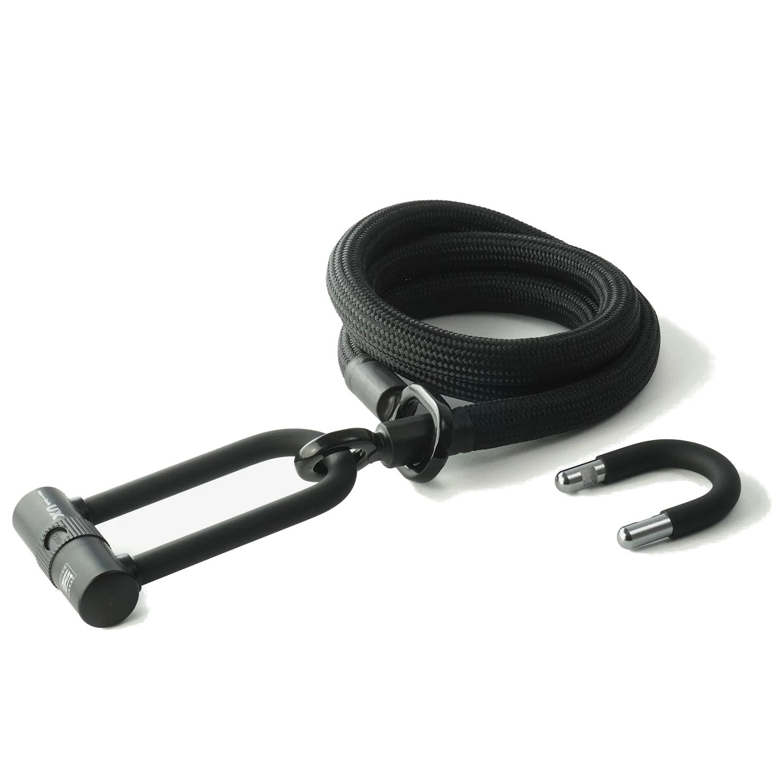 tex–lock eyelet avec antivol u U/X-lock - 160cm - onyx black