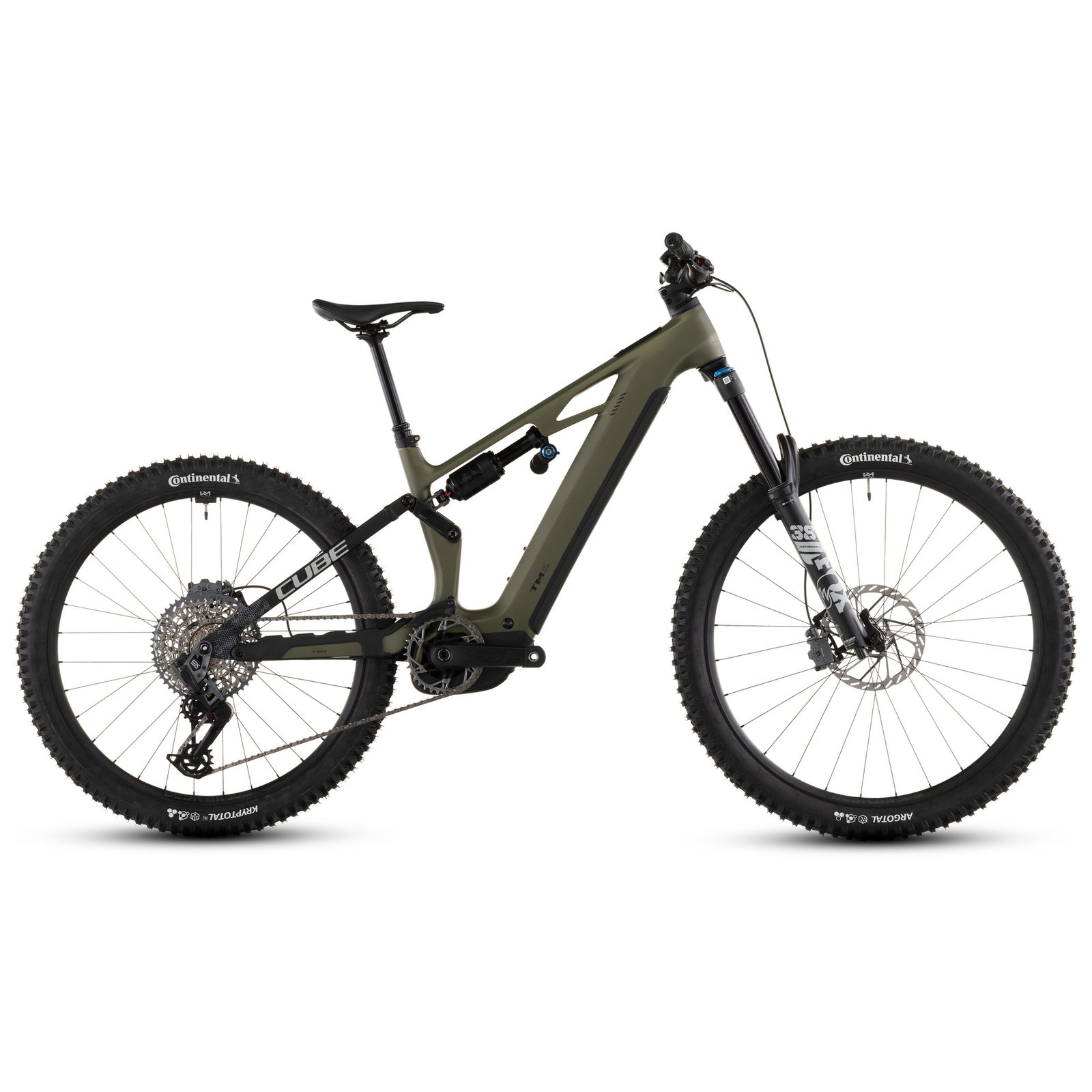 CUBE VTT Électrique Carbone - STEREO HYBRID ONE77 HPC TM 800 - 2026 - reedgreen / matrix