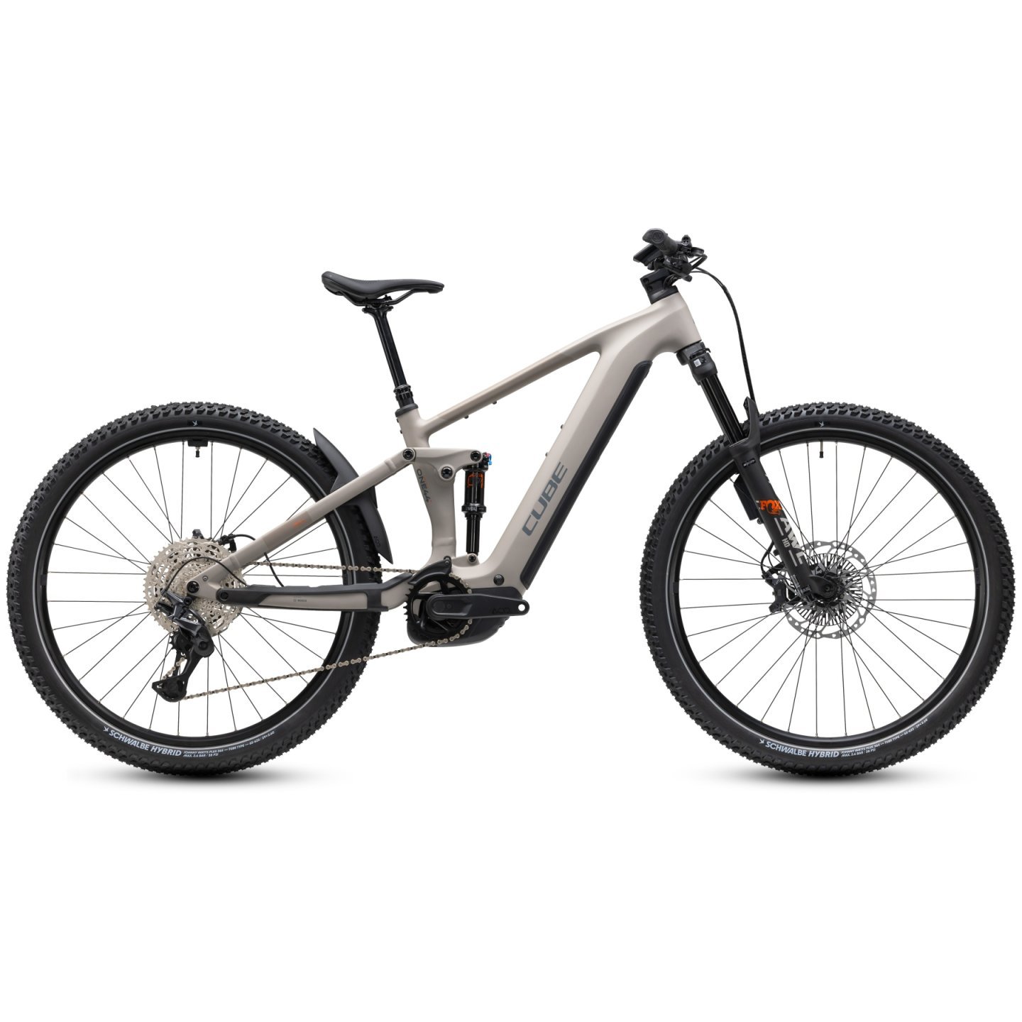 CUBE VTT Électrique - STEREO HYBRID ONE44 SLX 800 - 2027 - 27.5" - oatgrey / grey