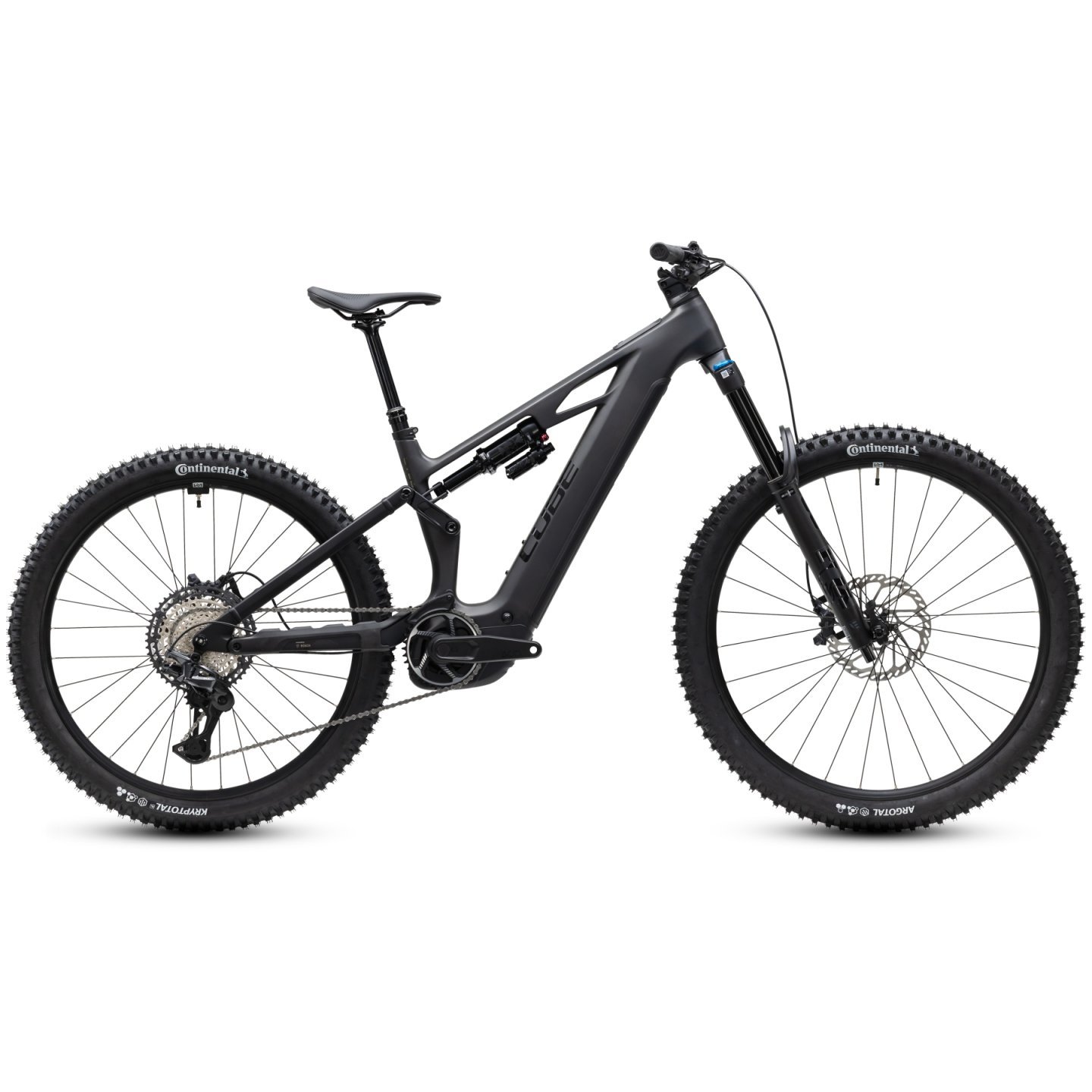 CUBE VTT Électrique Carbone - STEREO HYBRID ONE77 HPC SLX 800 - 2027 - M - XL - blackline