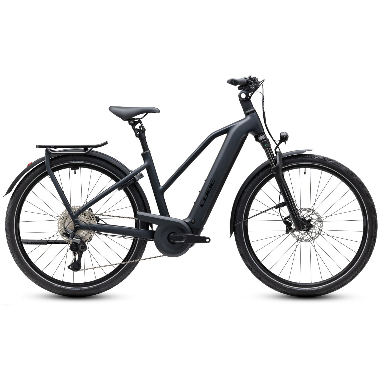 CUBE VTC Électrique - KATHMANDU HYBRID Pro 800 - Trapeze - 2027 - coal / black