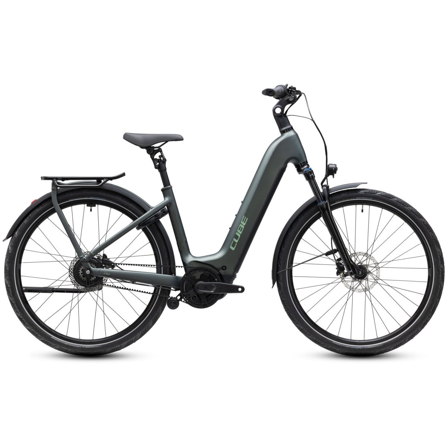 CUBE VTC Électrique - Easy Entry - KATHMANDU HYBRID Deluxe Pro 800 - 2027 - blackforest / chrome
