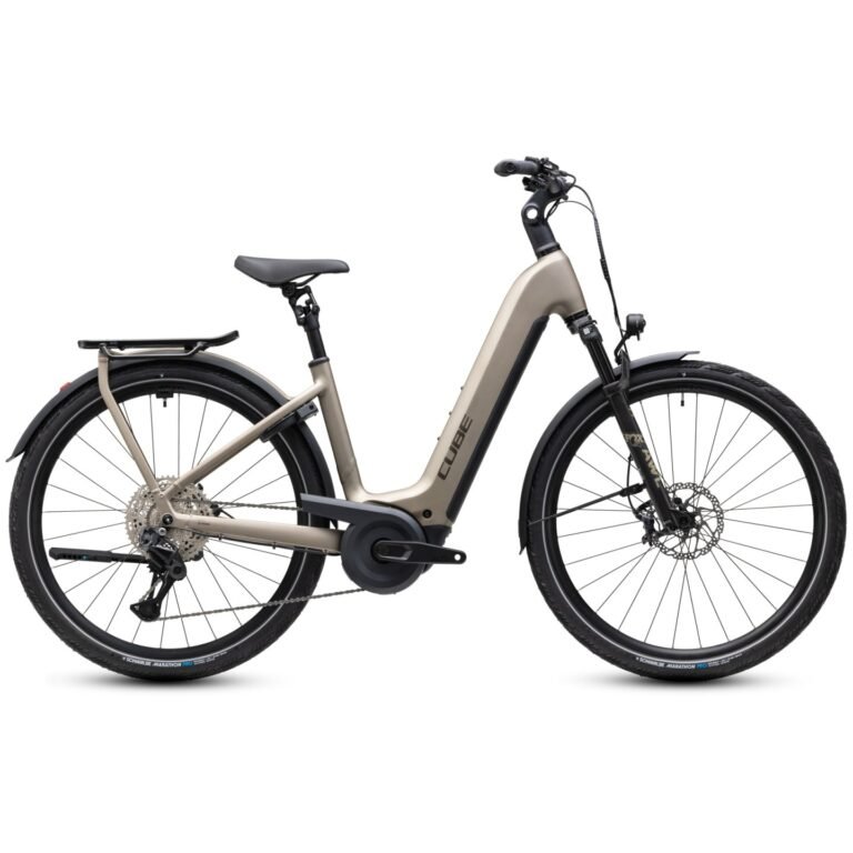 CUBE VTC Électrique - KATHMANDU HYBRID SLX 800 - Easy Entry - 2027 - flashstone / chrome
