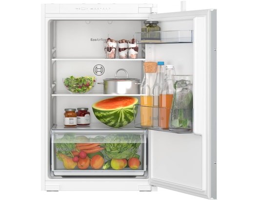 BOSCH - Réfrigérateur encastrable 1 porte KIR21NSE0, Série 2, 136 litres, Niche 88 cm