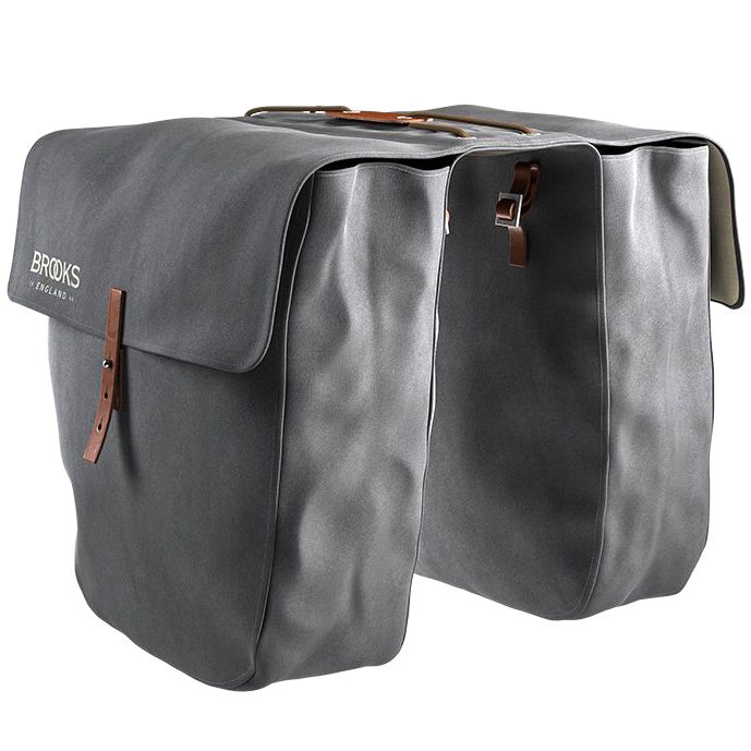 Brooks Sacoche Porte-Bagages 2x15L - Brick Lane - gris