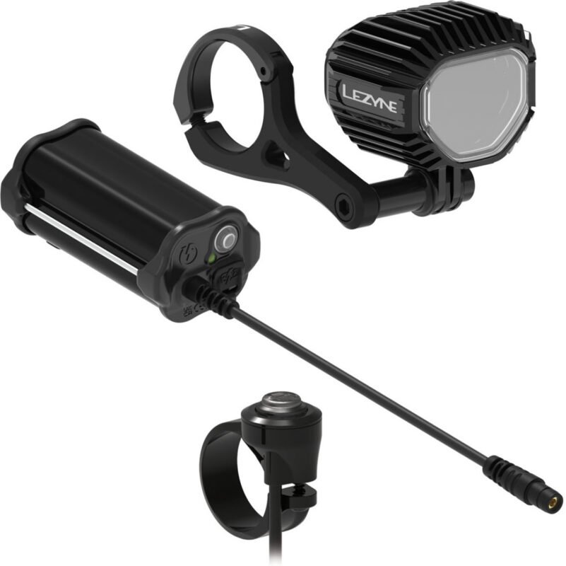 Lezyne Lumière Avant Vélo - Super HB P1350+ StVZO Loaded Kit - noir
