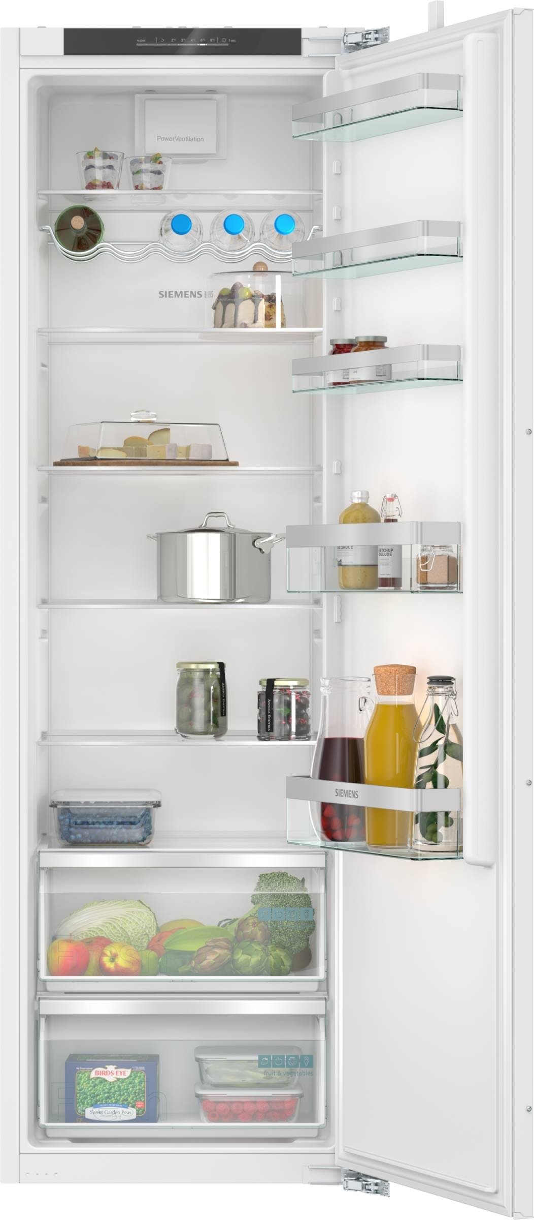 SIEMENS - Réfrigérateur encastrable 1 porte KI81RVFE0, IQ300, 310 Litres, Pantographe