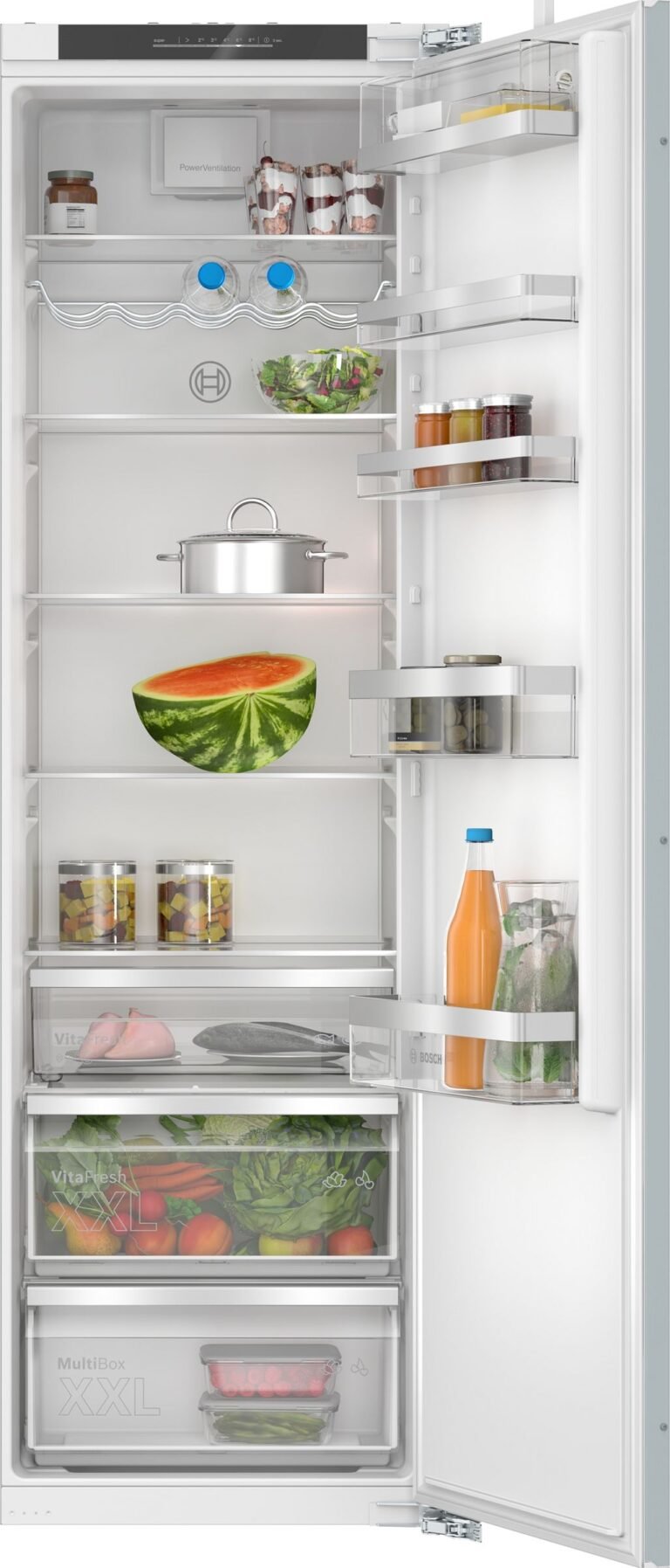 BOSCH - Réfrigérateur encastrable 1 porte KIR81ADC0, Série 6, VitaFresh XXL