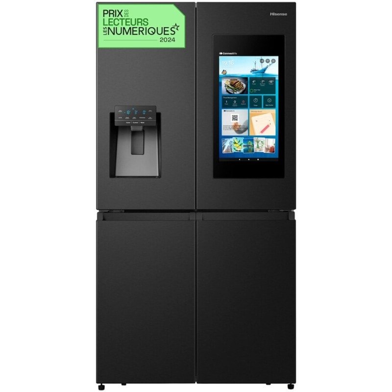 HISENSE - Réfrigérateur 4 portes Réfrigérateur multi portes rq760n4ife smartscreen
