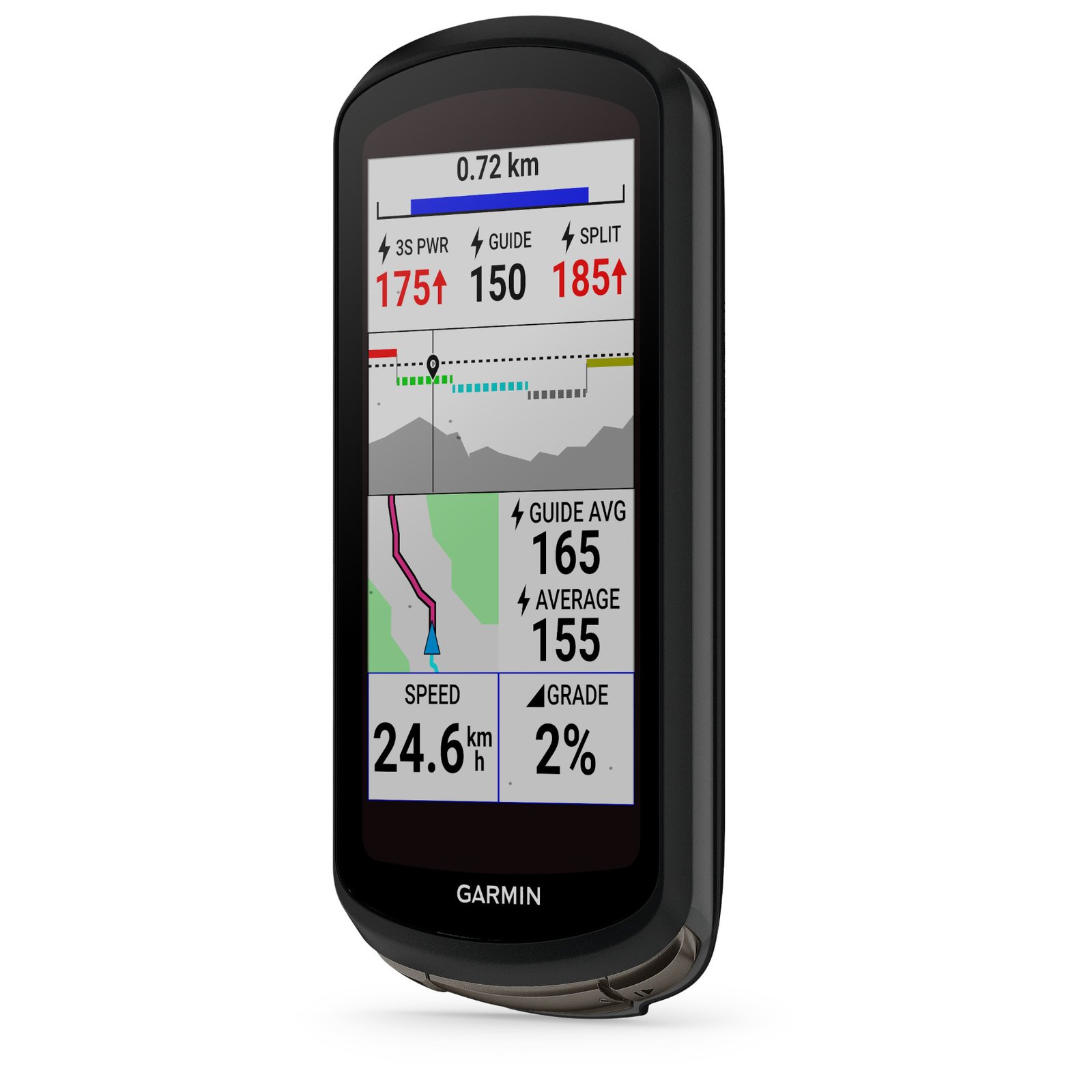 Garmin Edge 1040 Solar GPS Compteur Vélo - noir