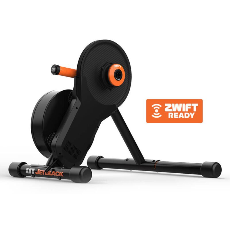 JetBlack home-trainer à Transmission Directe - Victory Smart avec Zwift Cog & Click V2 - noir